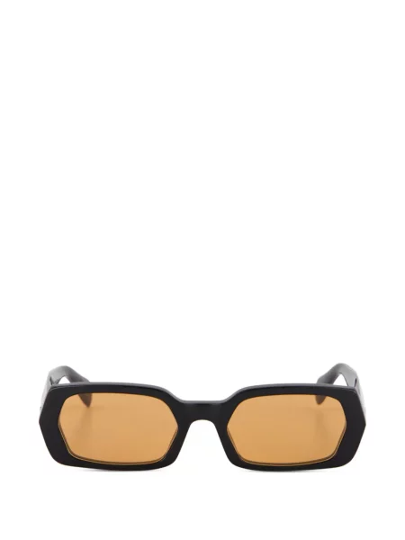 Ochelari de soare Retrosuperfuture cu imprimeu geometric negru