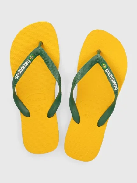 Japonke Havaianas BRASIL LOGO rumena