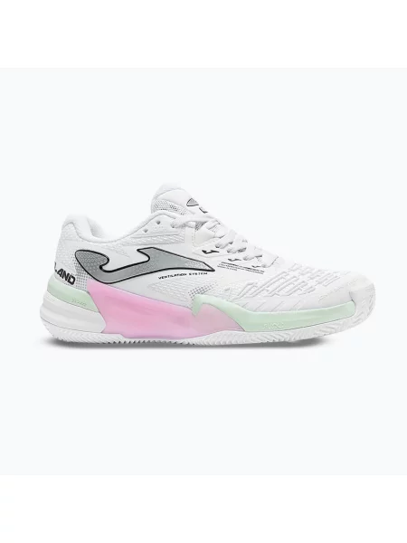 Női teniszcipő Joma Roland Lady AC white/pink. Méret: 40 EU fehér