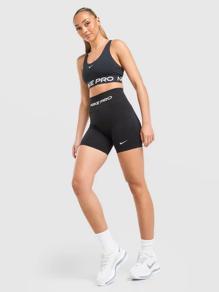 Nike Szorty Pro Dri-Fit Seamless High Rise czarne