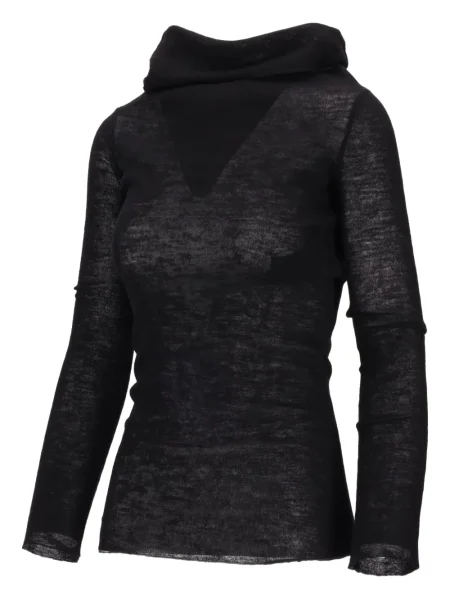 Pulover Ann Demeulemeester lung negru