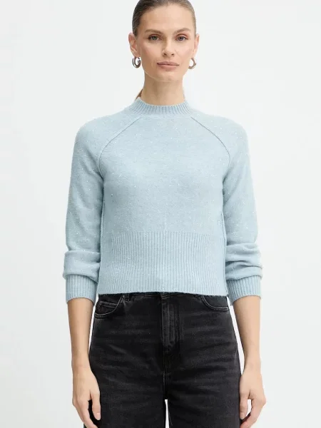Pulover s primesjo volne Marella Emme by Marella modra