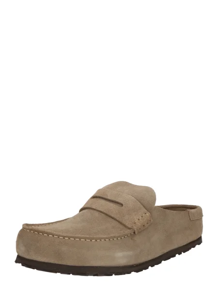 BIRKENSTOCK Papuci de casă Naples închis bej