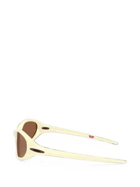 Ochelari de soare Oakley cu imprimeu geometric galben