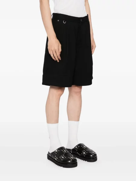 Pantaloni scurți Bape Black *a Bathing Ape® cu broderie negru