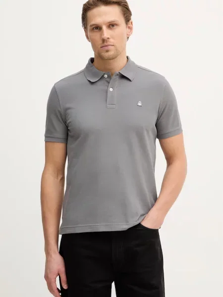United Colors of Benetton polo tričko šedé