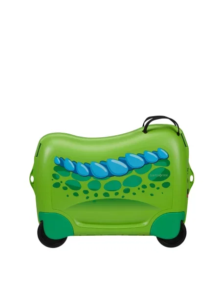 Детский чемодан Samsonite зеленый