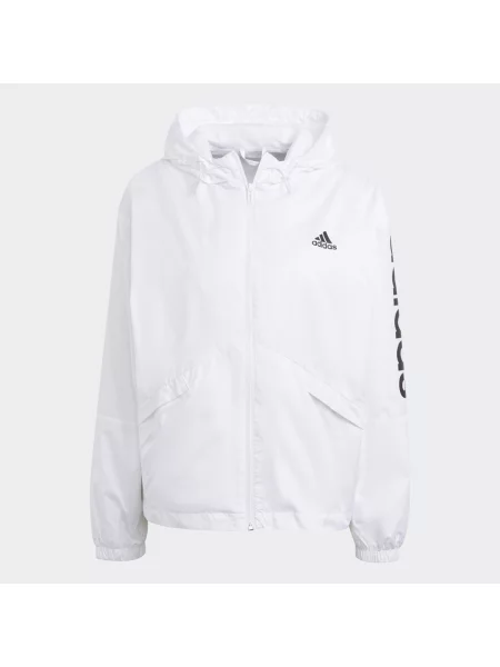Wiatrówka Essentials Oversize Logo biała