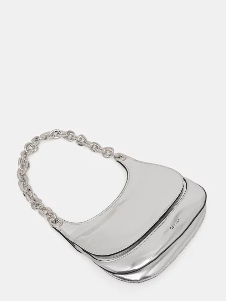 Calvin Klein torebka srebrny