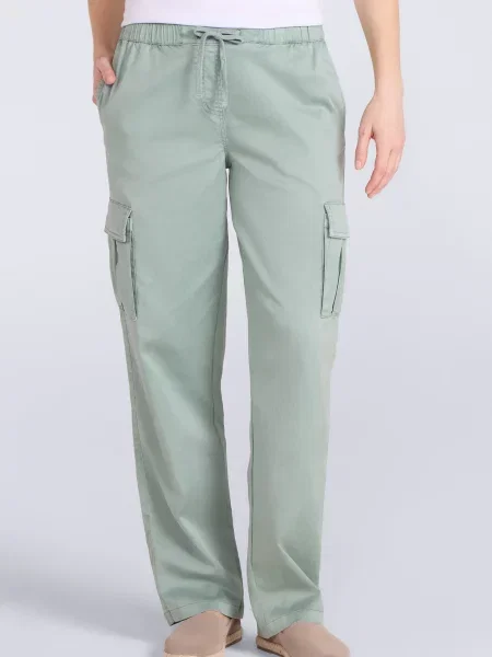 Ivy spodnie cargo Green zielone