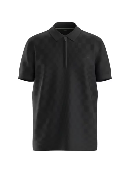 Tricou polo Boss negru