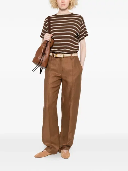 Talie pantaloni Brunello Cucinelli maro