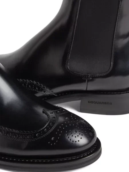 Botine chelsea Dsquared2 negru