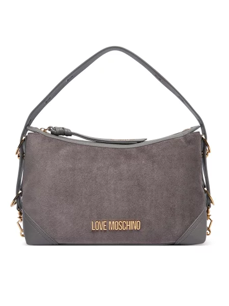 LOVE MOSCHINO Rankinė pilka