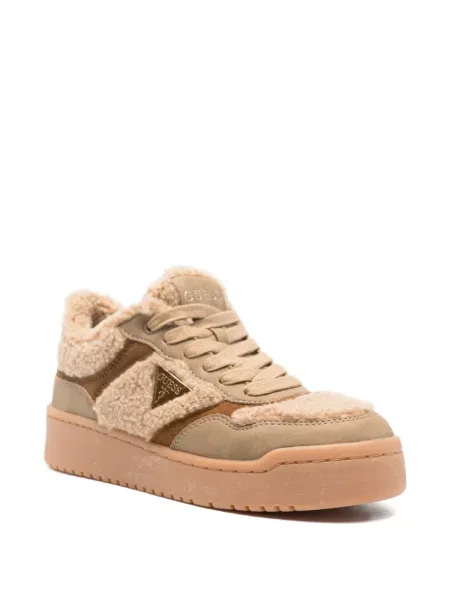 Sneakerși Guess maro