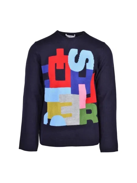 Sweter Comme Des Garcons wełniany