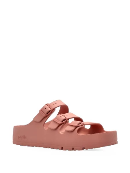 Sandale Birkenstock cu platformă roz