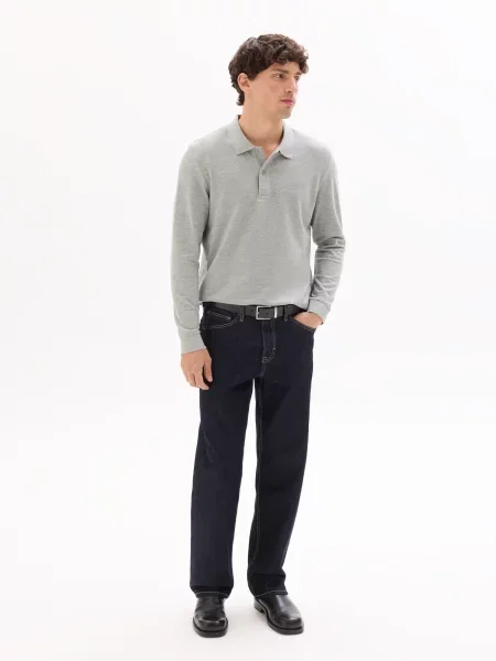 Polo majica Celio siva