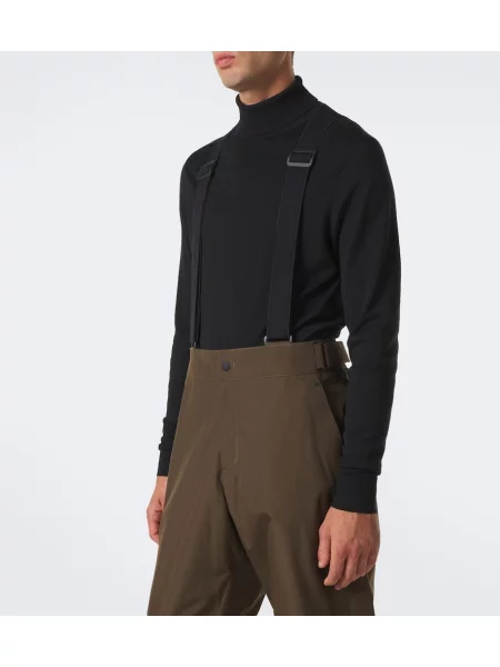 Pantaloni de schi Moncler Grenoble verde