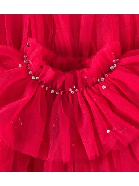 Φόρεμα Tutu Du Monde κόκκινο