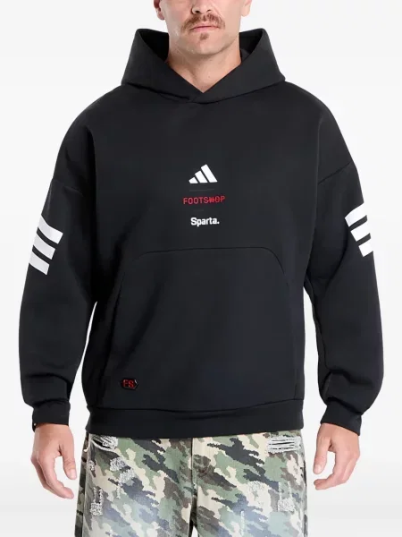 Pălărie Adidas cu dungi cu imagine de costum albastru