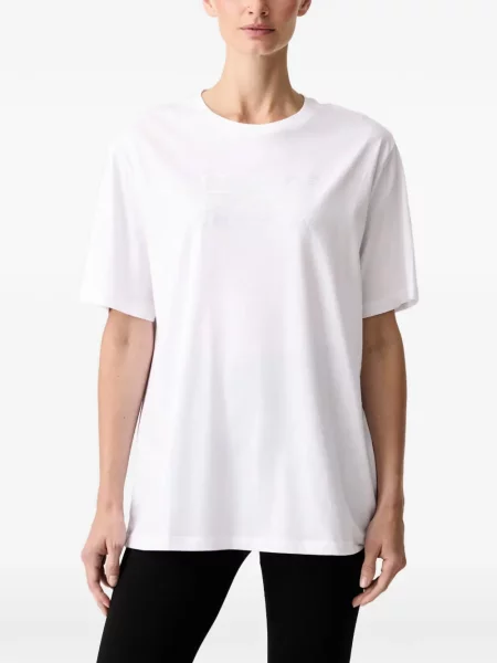 Tricou Ea7 Emporio Armani cu imagine alb