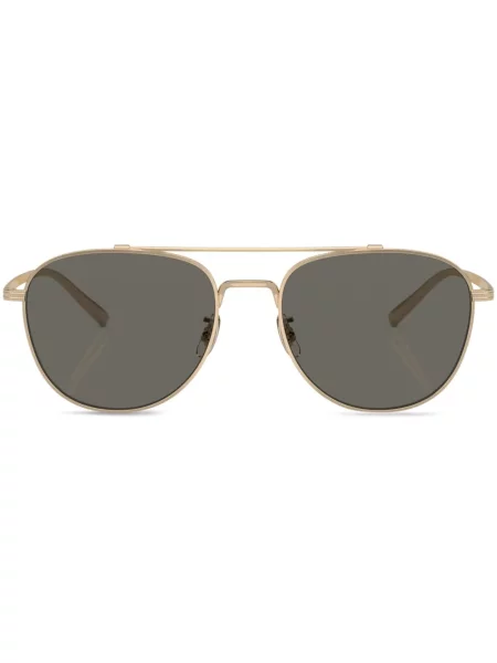 Ochelari de soare Oliver Peoples auriu