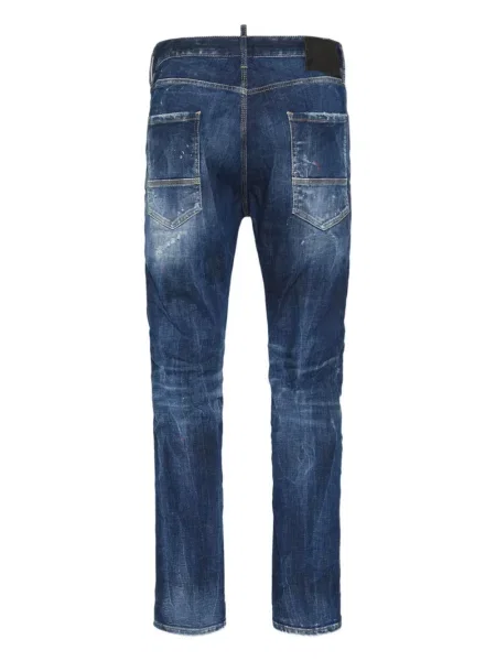 Blugi Dsquared2 rupți albastru