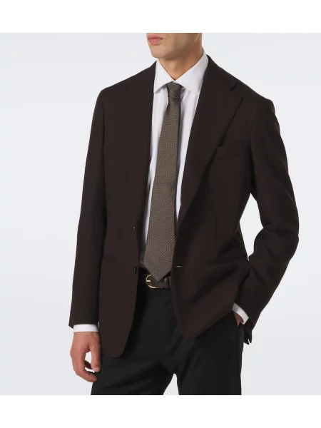 Cravată Zegna de mătase verde
