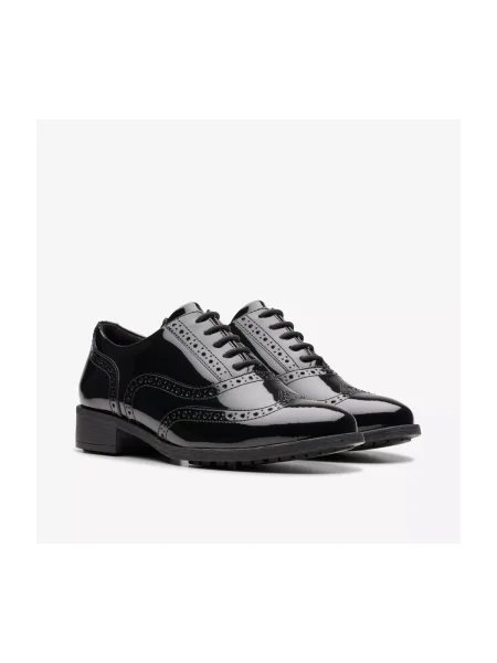 CLARKS Pantofi cu șireturi Havisham' negru