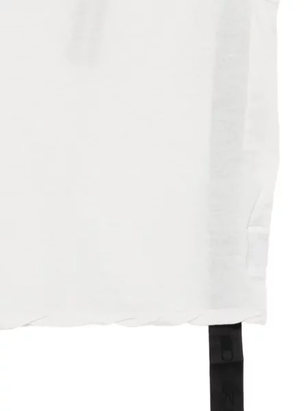 Top Rick Owens Drkshdw na jednym ramieniu biały