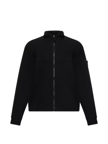 Geacă Stone Island cu strasuri stretch negru