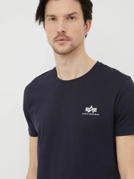 ALPHA INDUSTRIES Póló sötétkék