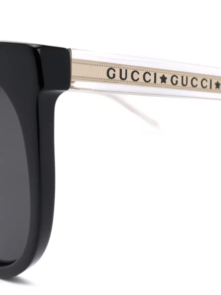 Sunčane naočale Gucci Eyewear s printom crna