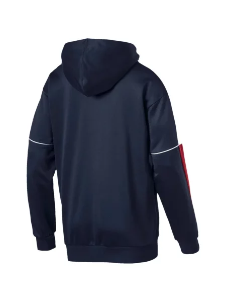 Hanorac cu glugă Puma cu autograf albastru