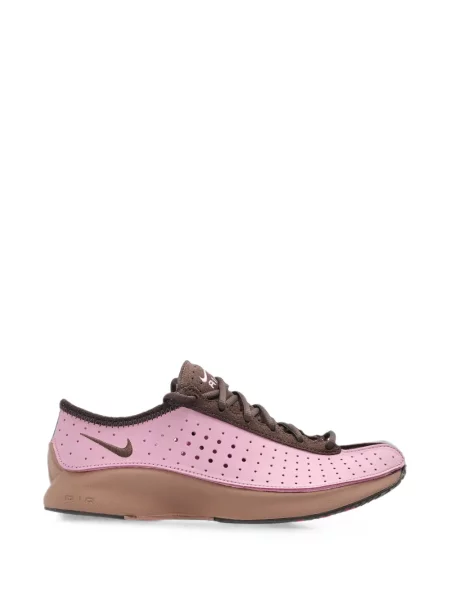 Decupat pantaloni scurți Nike cu broderie plasă roz