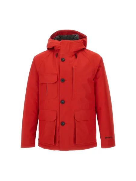 Płaszcz Woolrich czerwony