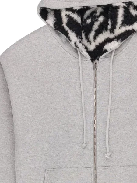 Mikina s kapucňou Denim Tears sivá