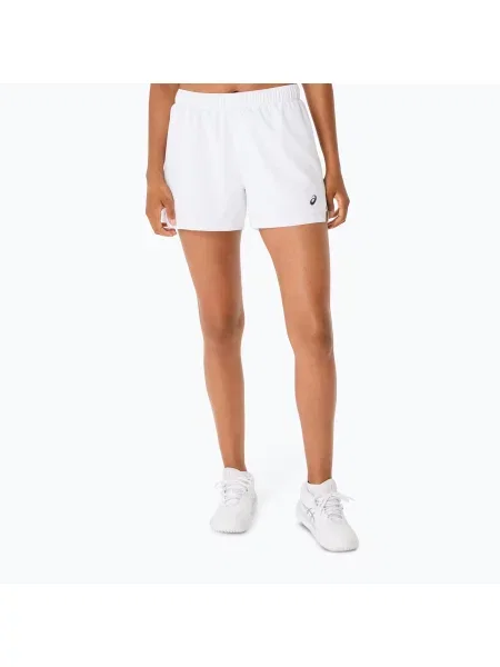 Pantaloni scurți de tenis pentru femei ASICS Court brilliant white alb