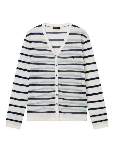 Cardigan Tout A Coup cu broderie negru