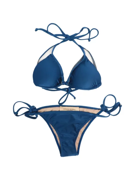 Bikini Adriana Degreas plasă albastru
