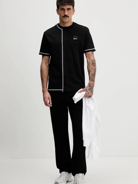 Karl Lagerfeld Jeans spodnie proste czarny