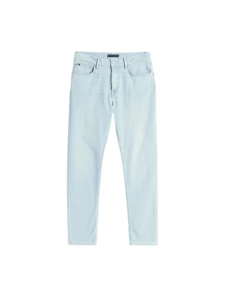 Jeansy straight leg Tommy Hilfiger niebieskie