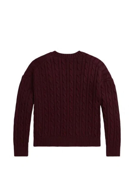 Sweter dziecięcy Polo Ralph Lauren czerwony