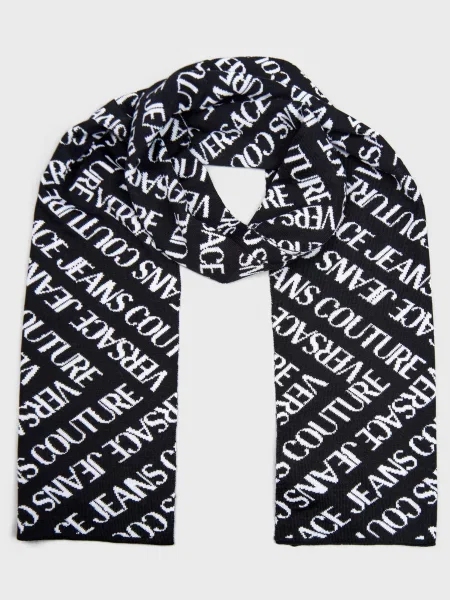 Шарф Versace Jeans Couture чорний
