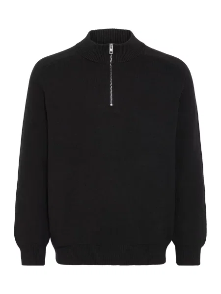 !Solid Pulover SDSylvester' negru
