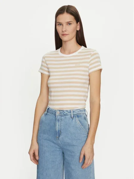 BOSS Tricou Esla bej