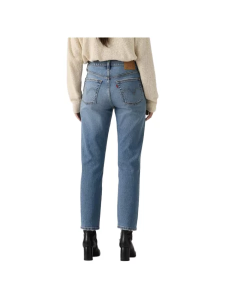 Rifle Levi's CROP LIGHTWEIGHT modrá