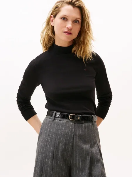 Tommy Hilfiger Pulover negru