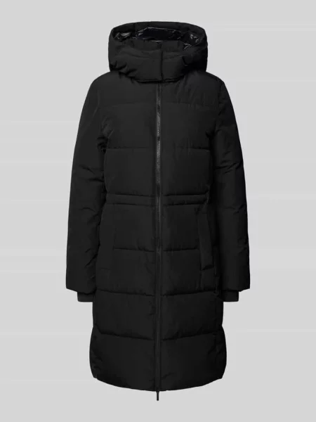 Płaszcz pikowany zapinany na błyskawiczny dwustronny Jake*s Collection czarny